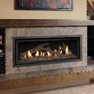 Premium 4415 High Output Linear Gas Fireplace by FPX