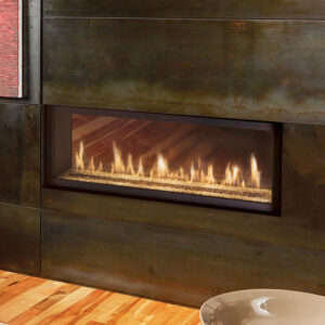 Premium 4415 See-Through Linear Gas Fireplace by FPX