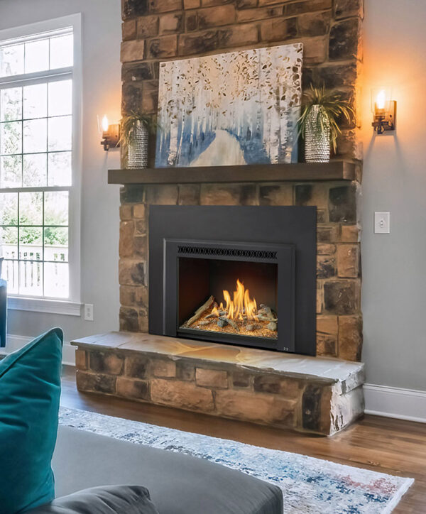 616 Mod-Fyre Gas Burning Fireplace Insert