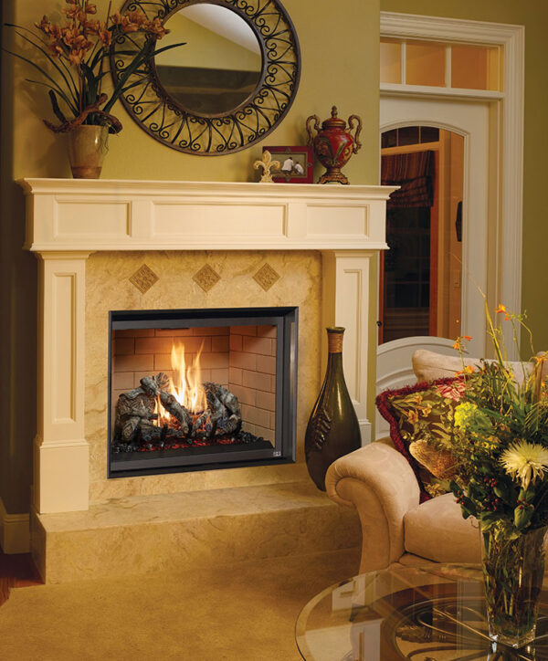 864 TV 40k Clean Face Gas Fireplace by Fireplace Xtrordinair