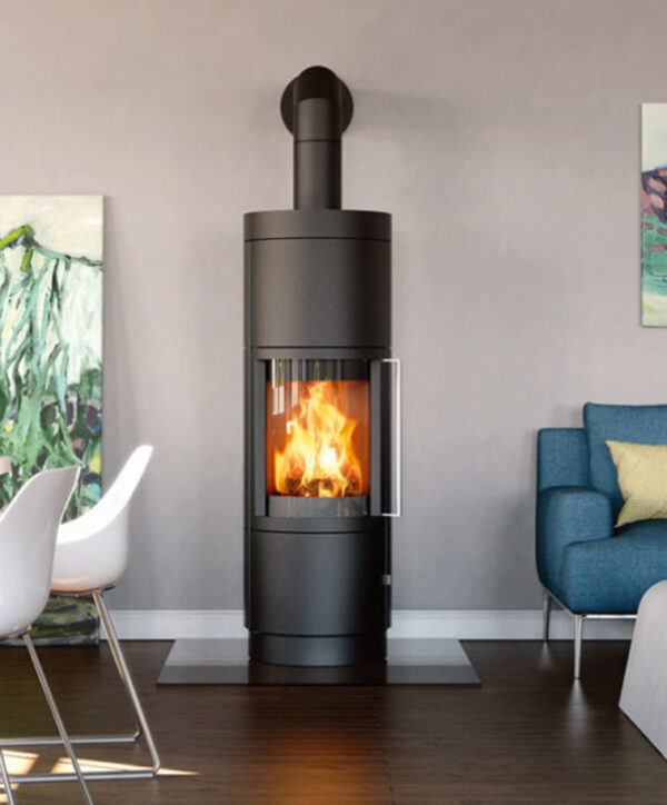 Bari Plus Freestanding Wood Stove by Hearthstone