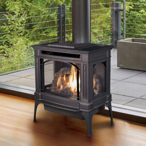 Lopi Berkshire Bay Window Gas Stove