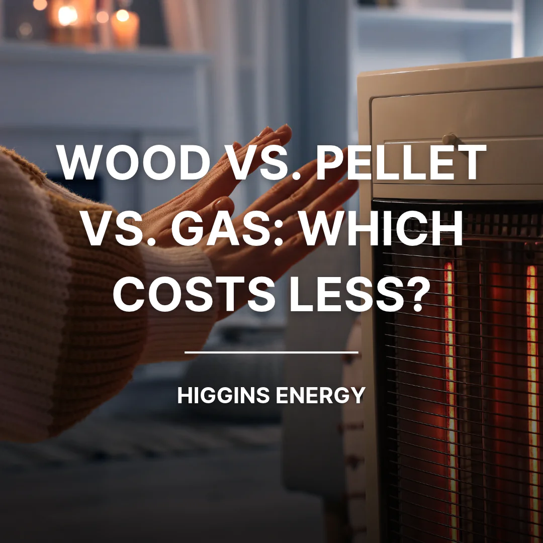 Wood vs. Pellet vs. Gas: Which Costs Less?