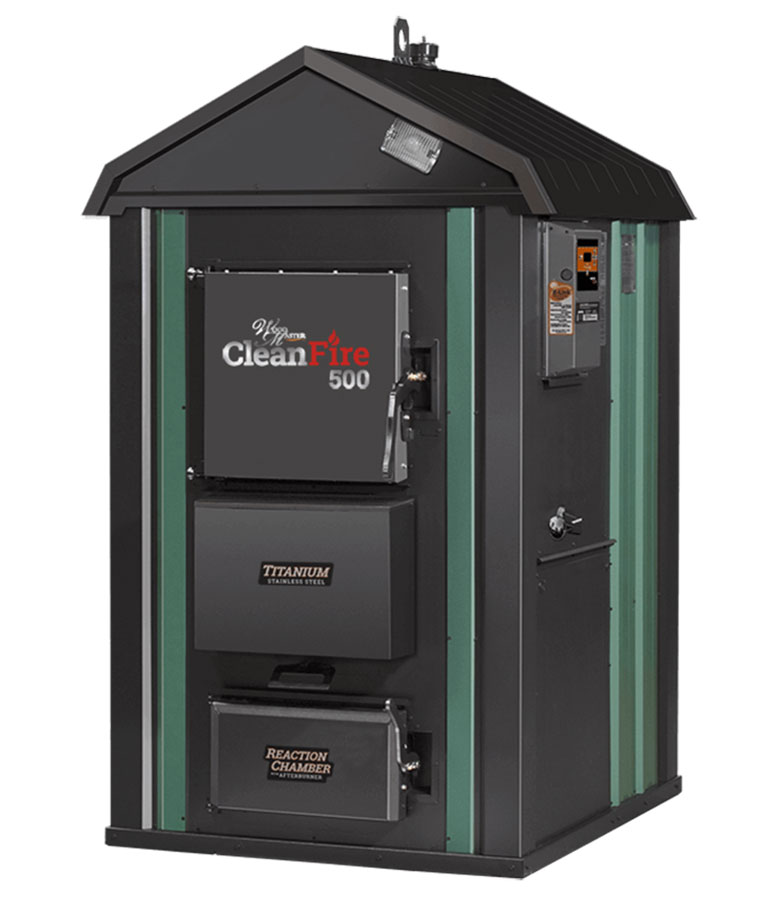 CleanFire 500 Outdoor Wood Furnace by WoodMaster