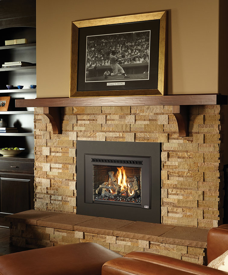 430 Deluxe Ember-Glo Gas Insert by Fireplace Xtrordinair