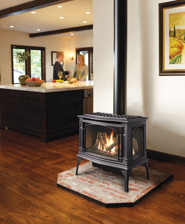 Lopi Greenfield Bay Window Gas Stove