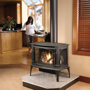 Lopi Greenfield Bay Window Gas Stove