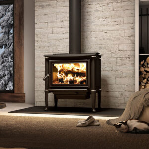 Harmony 2.3 Free Standing Wood Stove by Enerzone