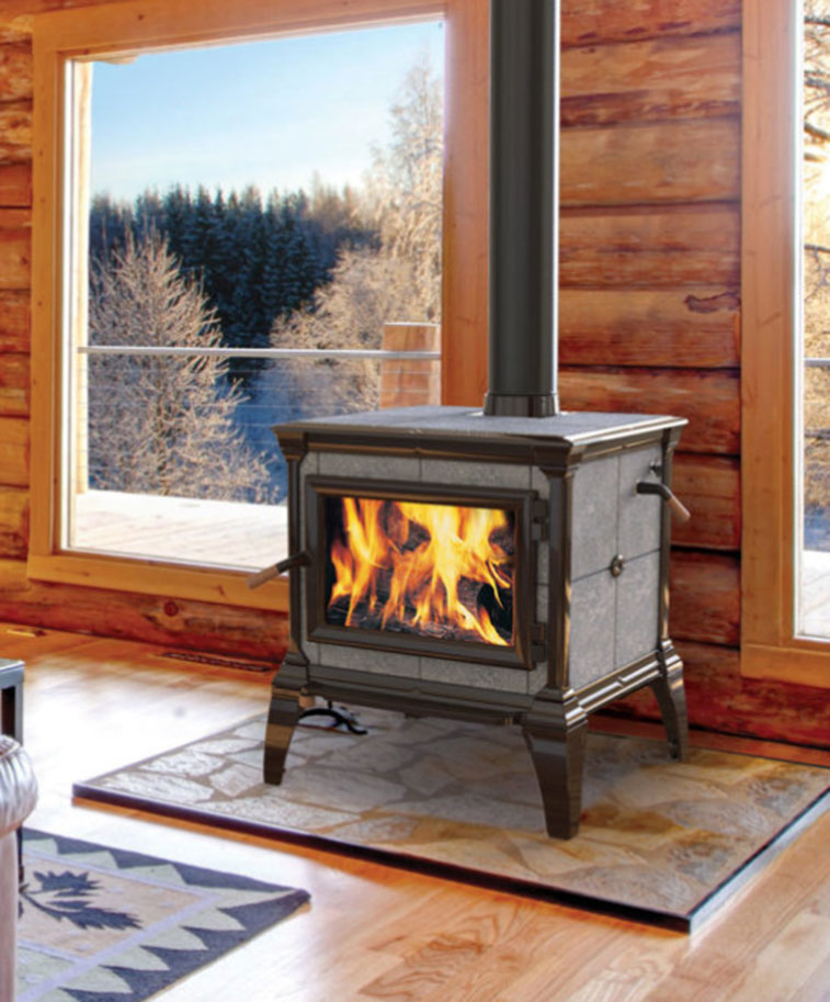 Mansfield Free Standing Wood Stove by HearthStone