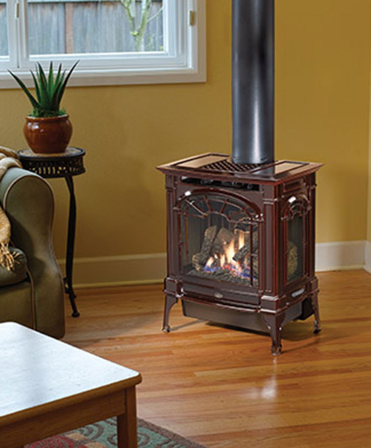 Lopi Northfield Bay Window Gas Stove