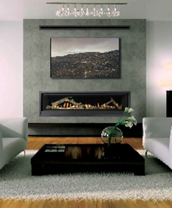 Probuilder 72 Linear Gas Fireplace by FireplaceX