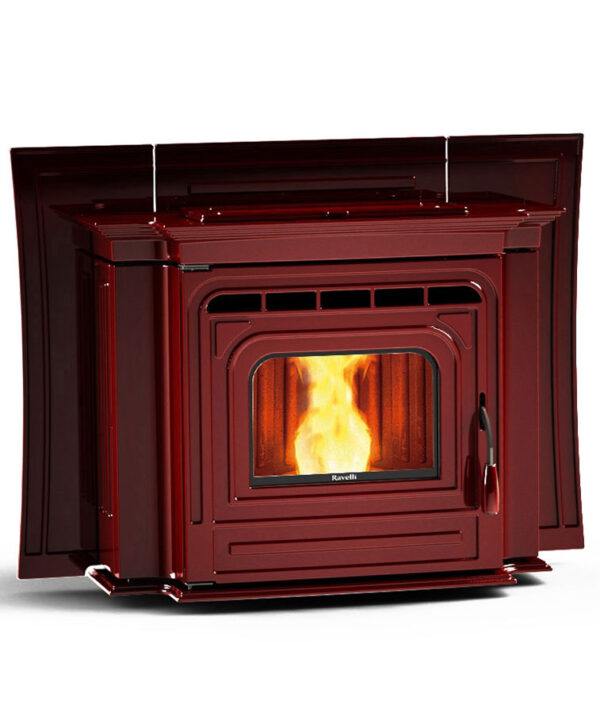 Roma Pellet Fireplace Insert by Ravelli