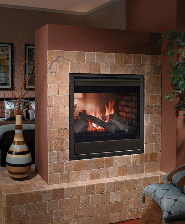 See-Through Gas Fireplace by Heatilator