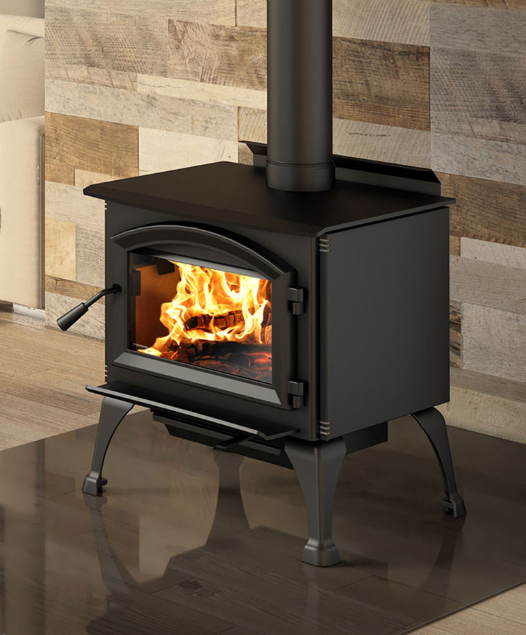 Solution 2.3 Free Standing Wood Stove by Enerzone