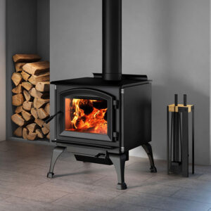 Solution 3.3 Free Standing Wood Stove by Enerzone