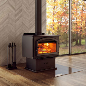 Solution 3.5 Free Standing Wood Stove by Enerzone