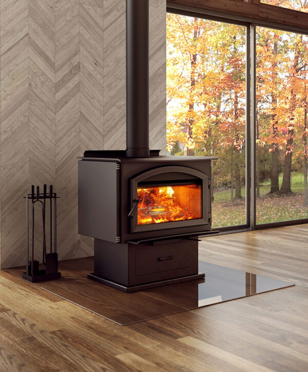 Solution 3.5 Free Standing Wood Stove by Enerzone
