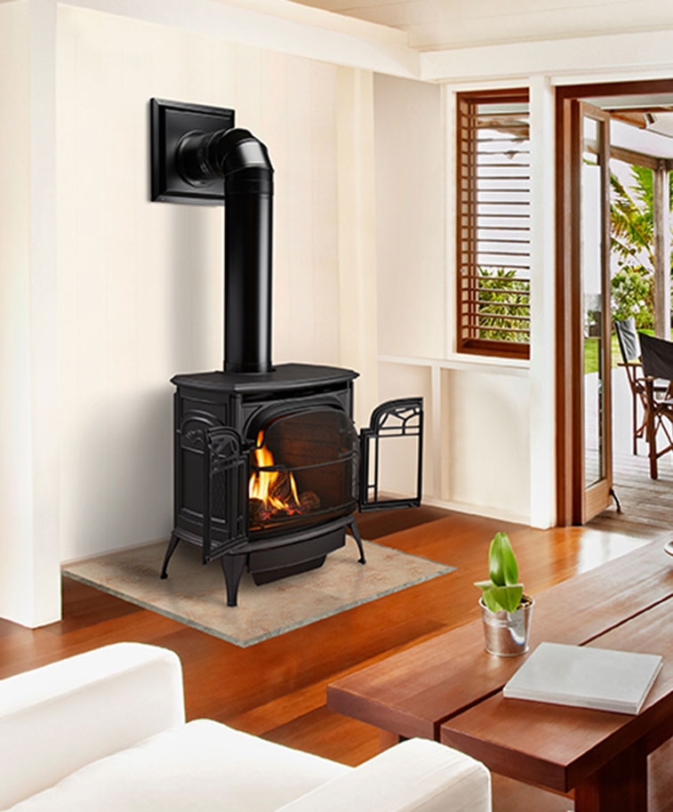 Stardance Gas Stove by Vermont Castings