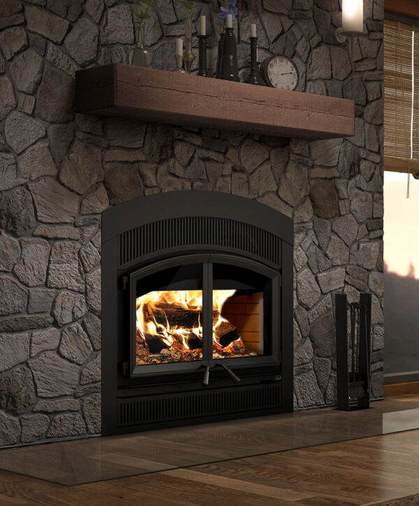 Waterloo Wood Fireplace by Valcourt