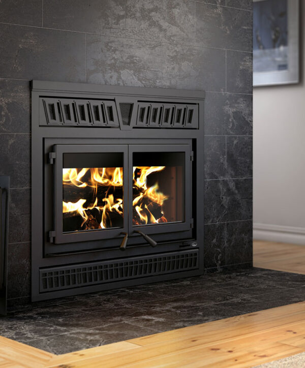 Waterloo Wood Fireplace by Valcourt