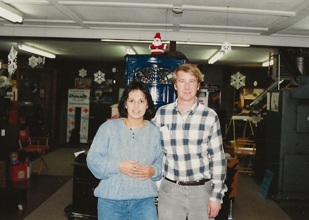 The owners and founders of Higgins - Ronald and Susan Higgins.