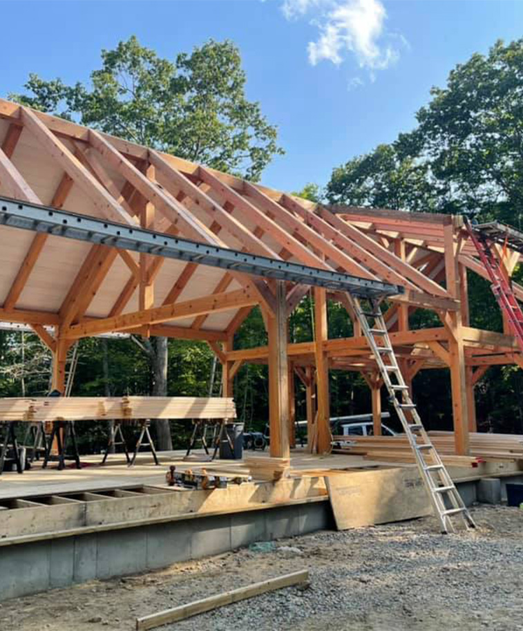 Ufema Contracting Timber Frame Build